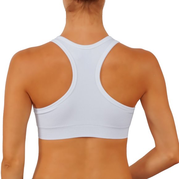 Super soft sports bra with racerback (AT1907) - Picture 3 of 5